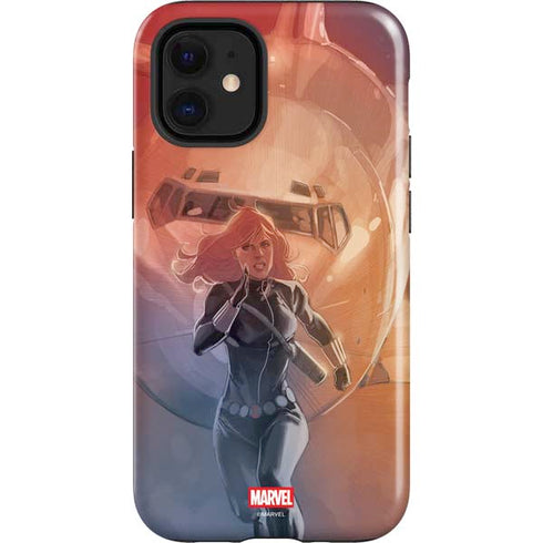 Marvel Black Widow Running iPhone 12 Mini Impact Case