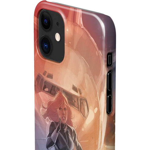 Marvel Black Widow Running iPhone 12 Mini Lite Case
