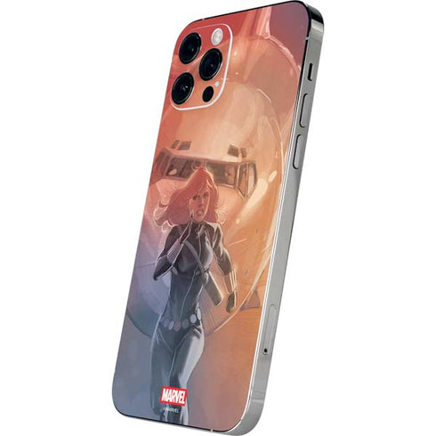 Marvel Black Widow Running iPhone 12 Pro Max Skin