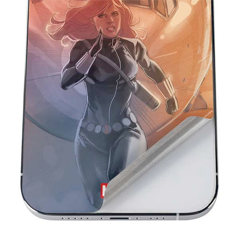 Marvel Black Widow Running iPhone 12 Pro Max Skin