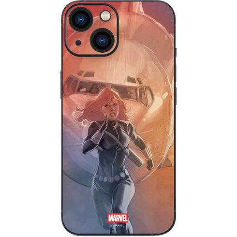Marvel Black Widow Running iPhone 13 Mini Skin