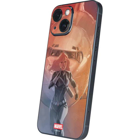 Marvel Black Widow Running iPhone 13 Mini Skin