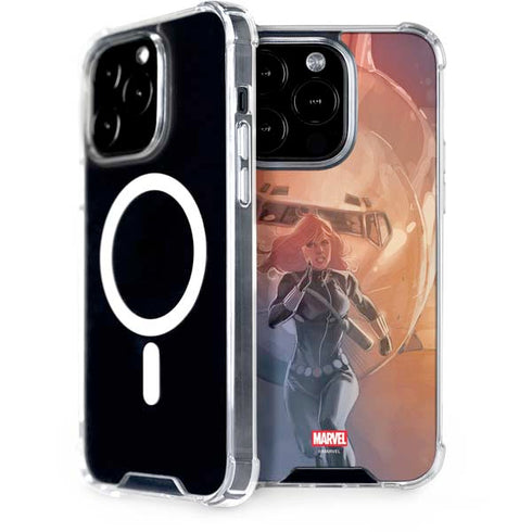 Marvel Black Widow Running iPhone 13 Pro MagSafe Case