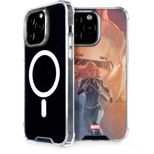 Marvel Black Widow Running iPhone 14 Pro Max MagSafe Case