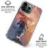 Marvel Black Widow Running iPhone 15 Pro Clear Case
