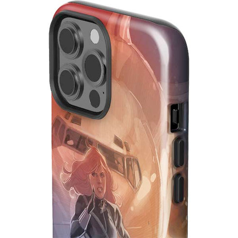 Marvel Black Widow Running iPhone 15 Pro Max Impact Case