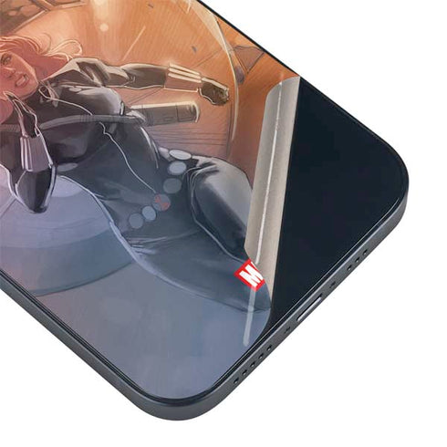 Marvel Black Widow Running iPhone 15 Skin