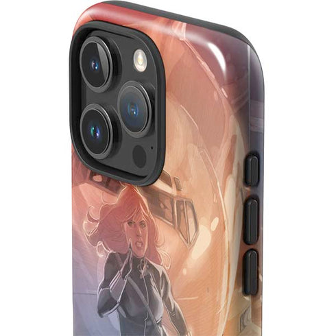 Marvel Black Widow Running iPhone 16 Pro Impact Case