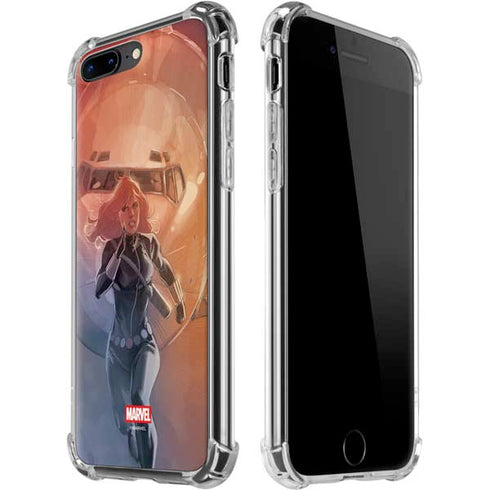 Marvel Black Widow Running iPhone 7/8 Plus Clear Case