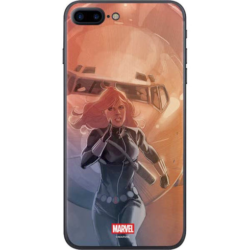 Marvel Black Widow Running iPhone 8 Plus Skin