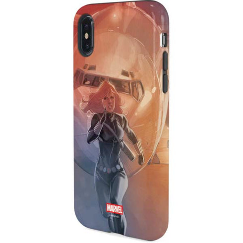 Marvel Black Widow Running iPhone X Pro Case