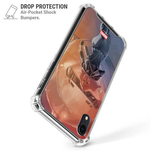 Marvel Black Widow Running iPhone XR Clear Case