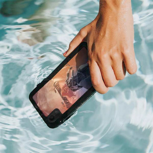 Marvel Black Widow Running iPhone XR Waterproof Case