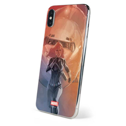 Marvel Black Widow Running iPhone XS Max Skin