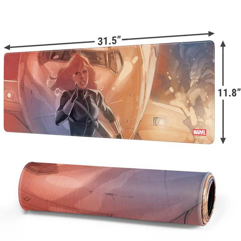 Marvel Black Widow Running Gaming Mouse Pad