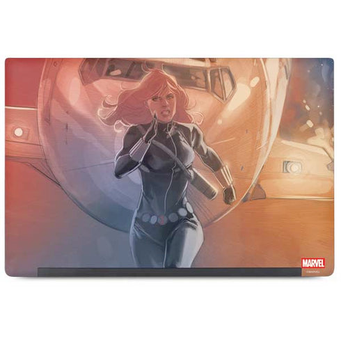Marvel Black Widow Running Dell Latitude Skin