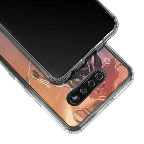 Marvel Black Widow Running LG K51/Q51 Clear Case