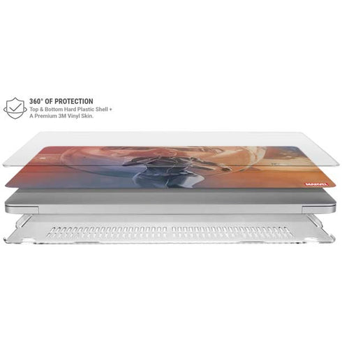Marvel Black Widow Running MacBook Air 15in (2023-2025) Case plus Skin