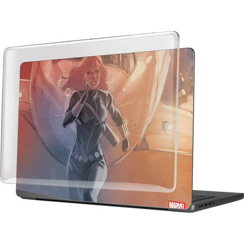 Marvel Black Widow Running MacBook Pro 14in (2021-24) Case plus Skin