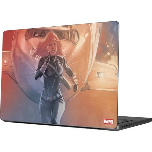 Marvel Black Widow Running MacBook Pro 14in (2021-24) Skin