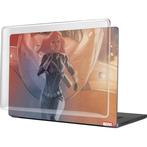 Marvel Black Widow Running MacBook Cases