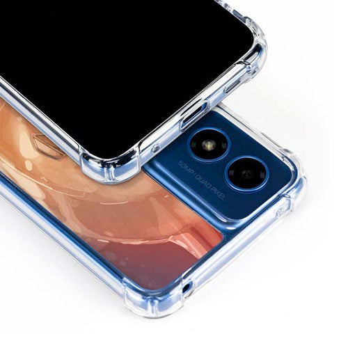 Marvel Black Widow Running Moto G 5G (2024) Clear Case