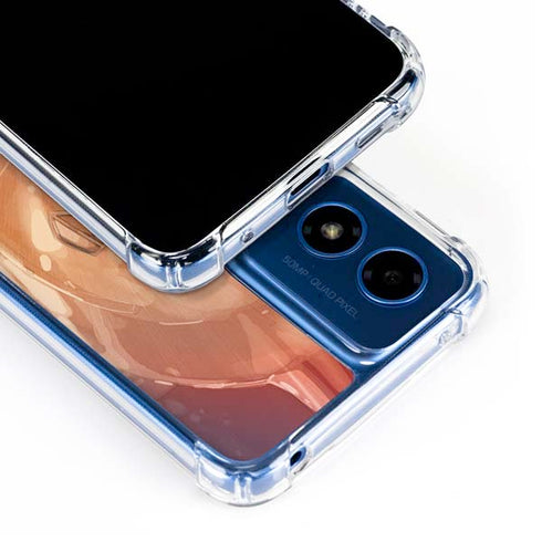 Marvel Black Widow Running Moto G Play 4G (2024) Clear Case