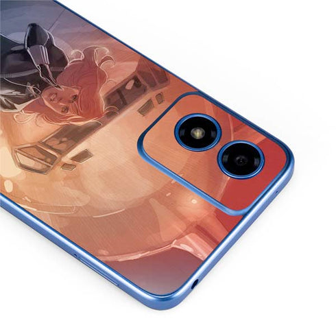 Marvel Black Widow Running Moto G Play 4G (2024) Skin