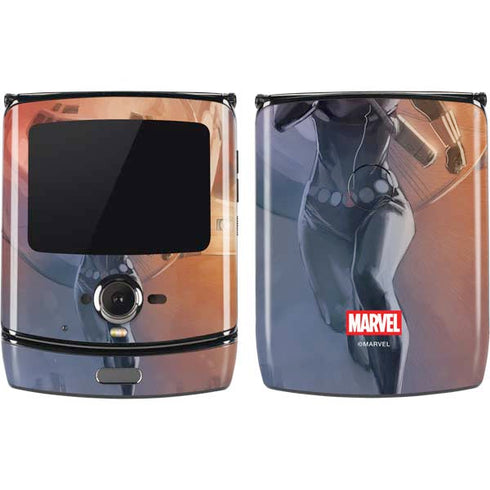 Marvel Black Widow Running Motorola RAZR Skin