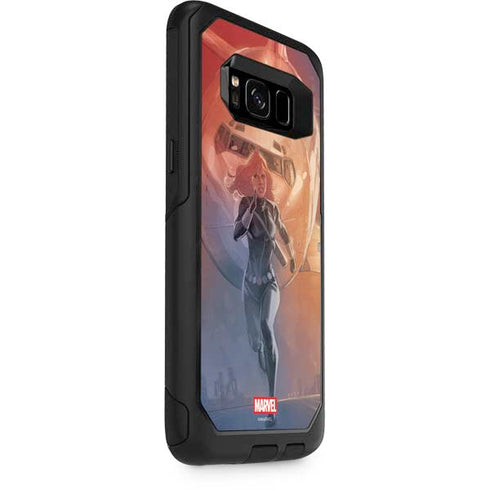 Marvel Black Widow Running Otterbox Commuter Galaxy Skin