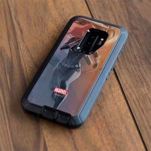 Marvel Black Widow Running Otterbox Defender Galaxy Skin