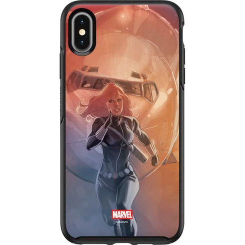 Marvel Black Widow Running Otterbox Symmetry iPhone Skin