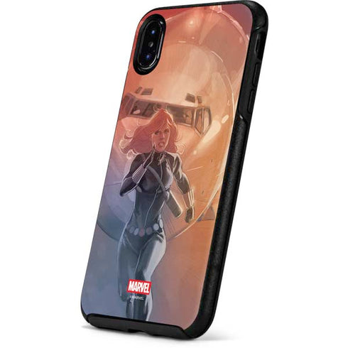 Marvel Black Widow Running Otterbox Symmetry iPhone Skin