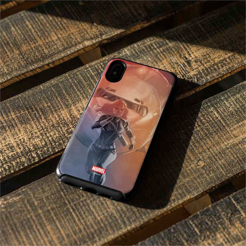 Marvel Black Widow Running Otterbox Symmetry iPhone Skin