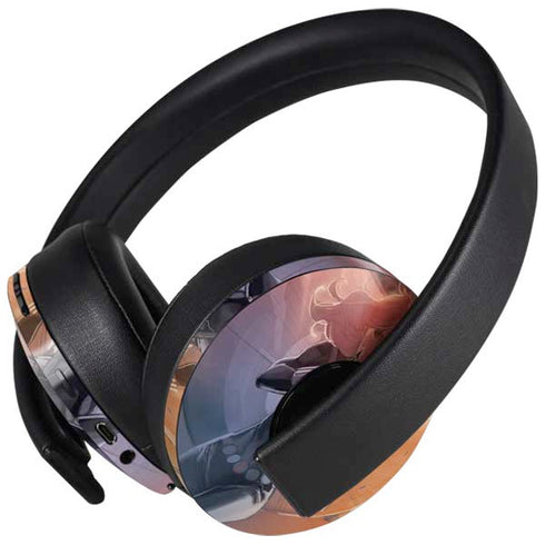 Marvel Black Widow Running PlayStation 4 Gold Wireless Headset Skin