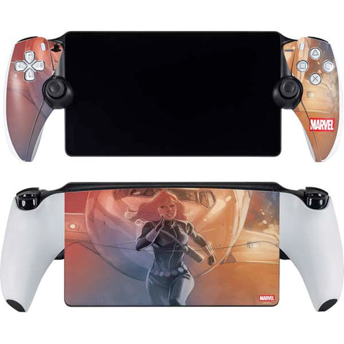Marvel Black Widow Running PlayStation PS5 Skins