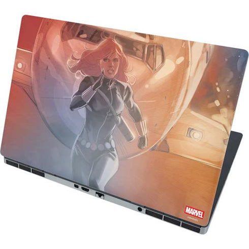Marvel Black Widow Running Dell Precision Skin
