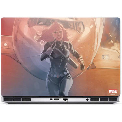Marvel Black Widow Running Dell Precision Skin