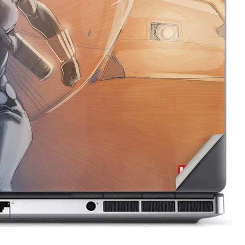 Marvel Black Widow Running Dell Precision Skin