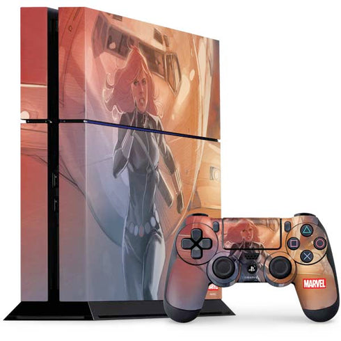 Marvel Black Widow Running PlayStation PS4 Skins