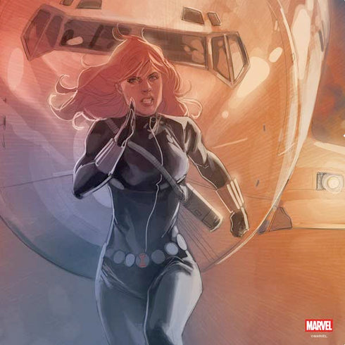 Marvel Black Widow Running PS4 Console Skin