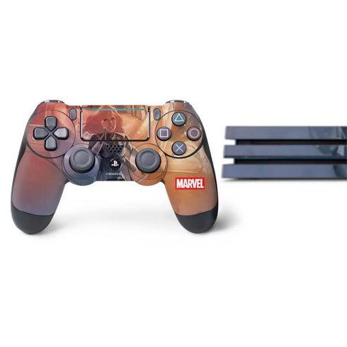 Marvel Black Widow Running PS4 Pro Bundle Skin