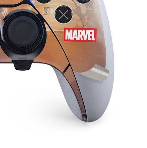 Marvel Black Widow Running PS5 DualSense Edge Pro Controller Skin