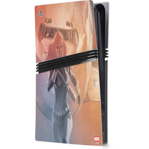 Marvel Black Widow Running PlayStation PS5 Skins