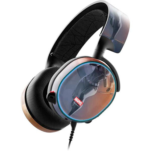 Marvel Black Widow Running SteelSeries Arctis 3 Skin