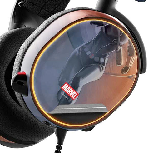 Marvel Black Widow Running SteelSeries Arctis 3 Skin