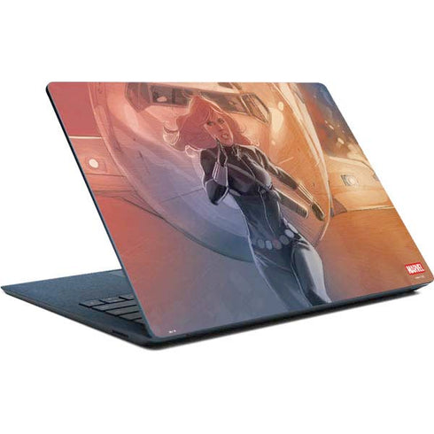 Marvel Black Widow Running Surface Laptop Skin