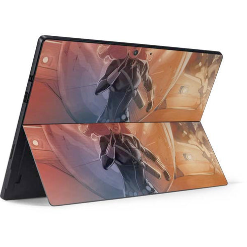 Marvel Black Widow Running Surface Pro 7 Skin