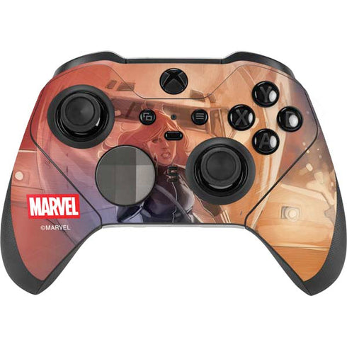 Marvel Black Widow Running Xbox Elite Wireless Controller Series 2 Skin