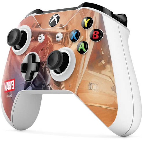 Marvel Black Widow Running Xbox One S All-Digital Edition Bundle Skin